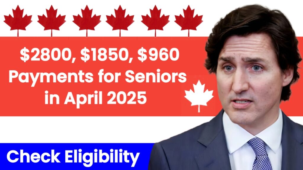 Payments for Seniors in April